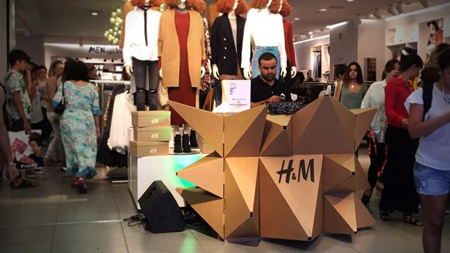 Cardboard DJ Booth