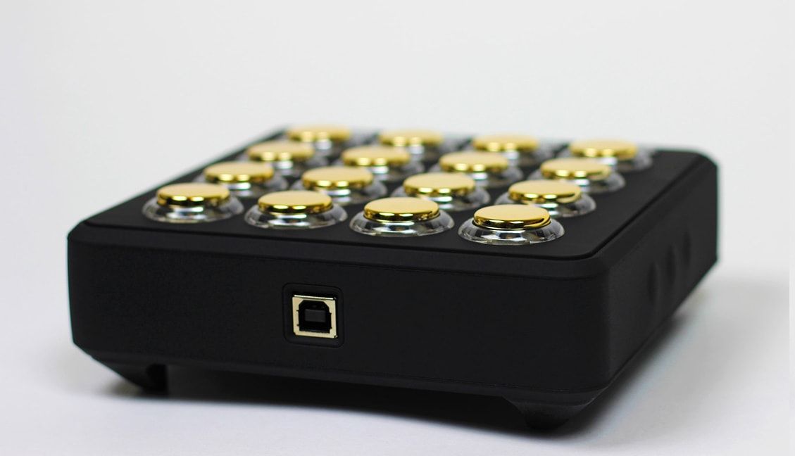 Midi Fighter 3D Gold