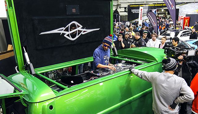 Mobile DJ Booth (photo credit motorex.com.au)