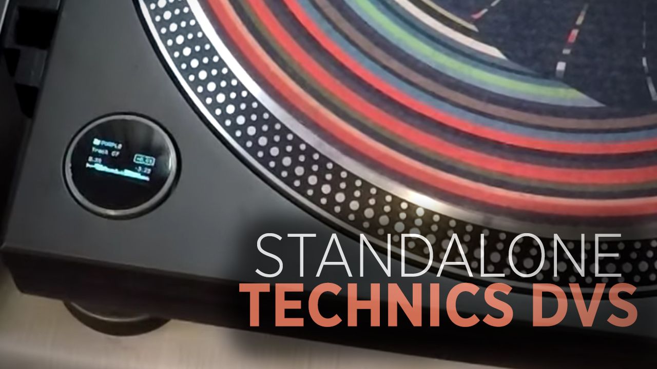 Technics DVS now has a display